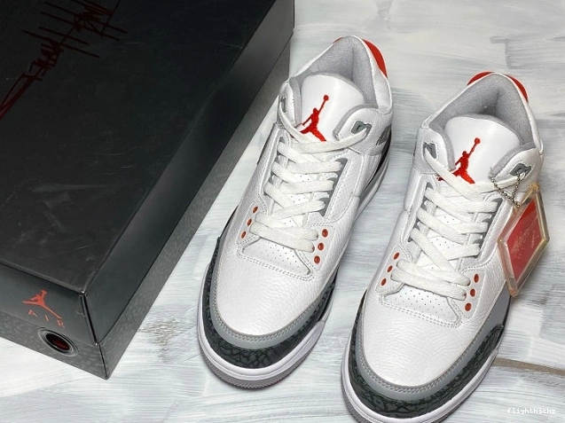 3 mens Jordan Air Retro Fire NRG Red AQ3835-160 Tinker 1120